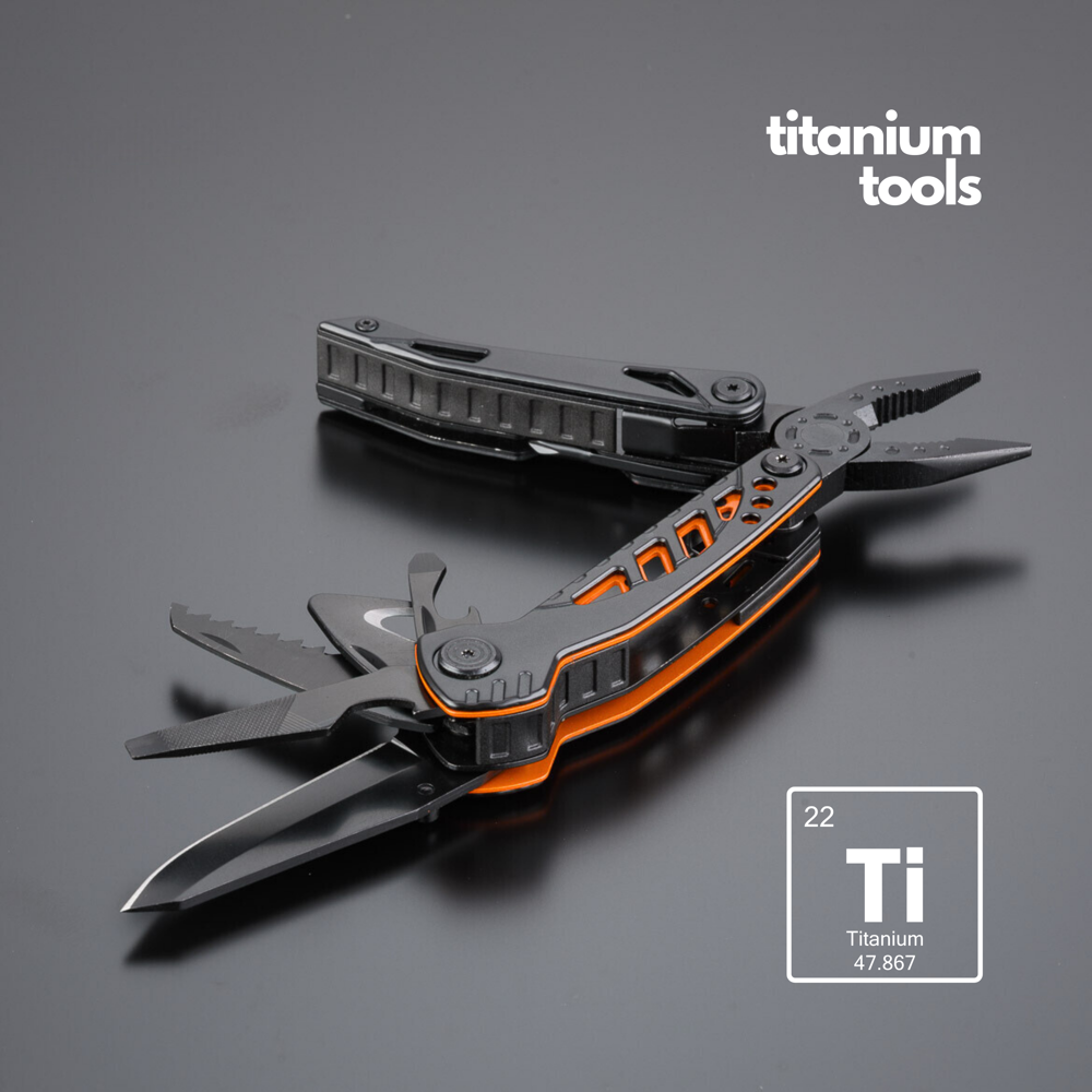 Optima Set II: Multitool, Taschenmesser und mittelgroße Taschenlampe