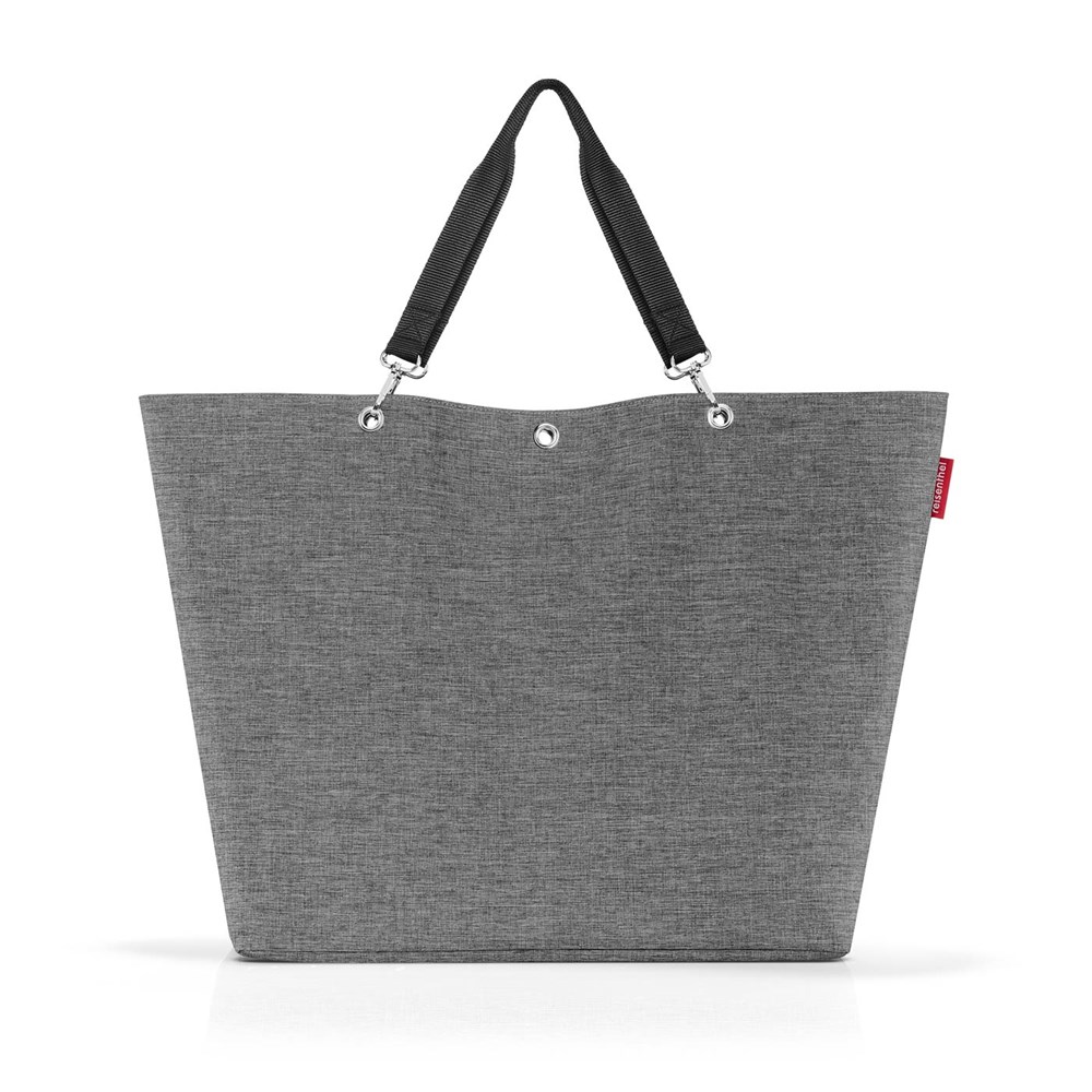 shopper XL - twist silver