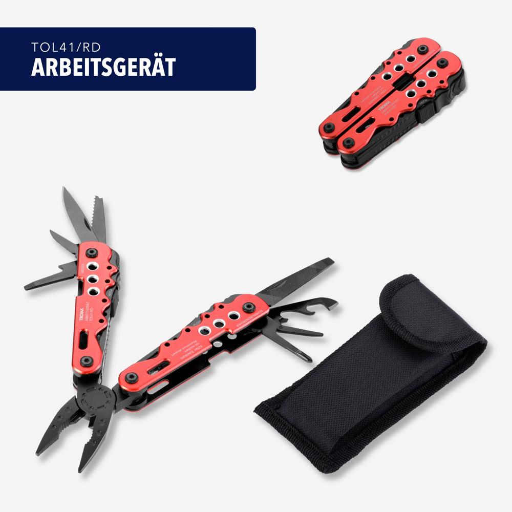 TROIKA Multifunktions-Werkzeug ARBEITSGERÄT