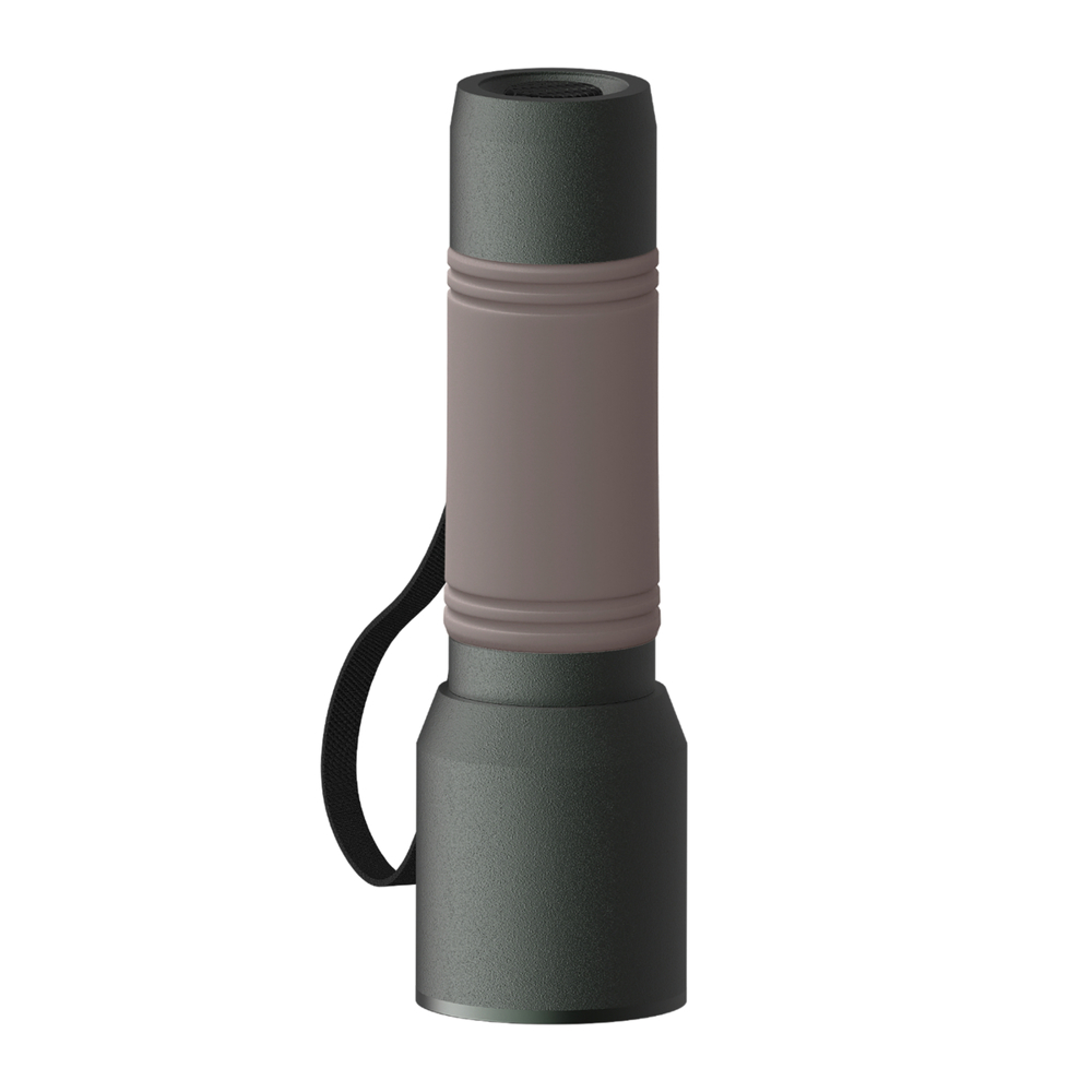 Taschenlampe REEVES-myFLASH 300 - braun, anthrazit