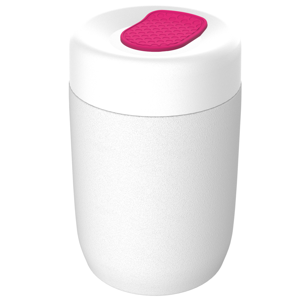 Thermo Lunchpot RE98-myNIZZA - weiß, magenta