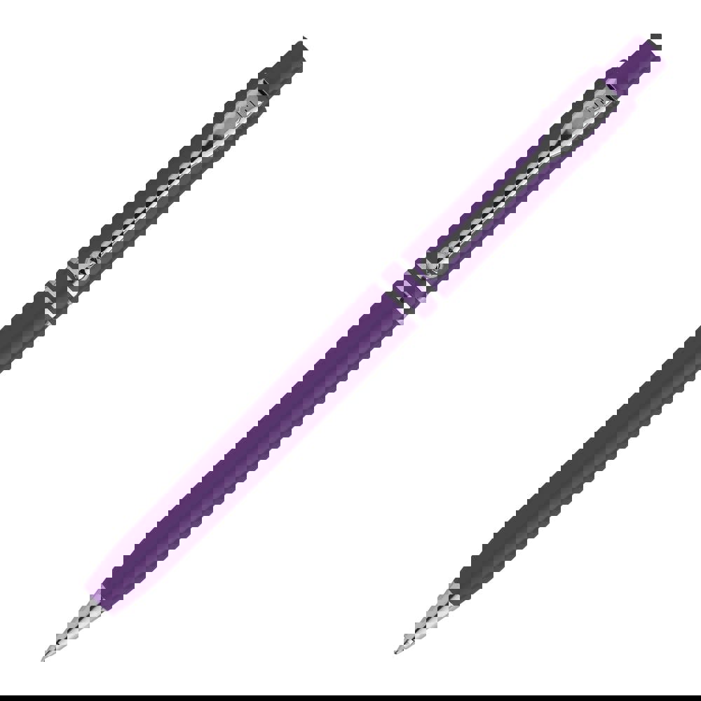 Kugelschreiber Raja Chrome hardcolour - Purple