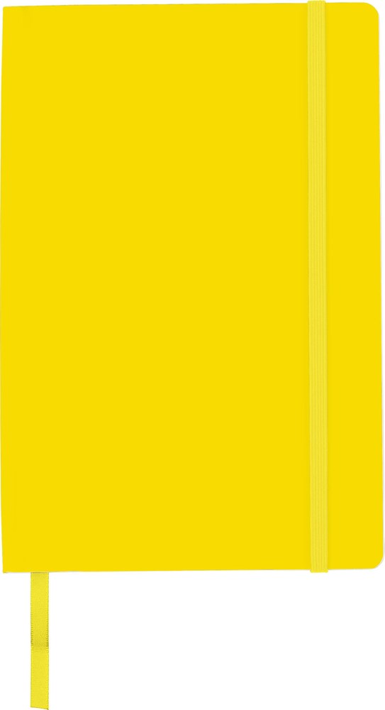 Notizbuch aus PU Mireia - gelb