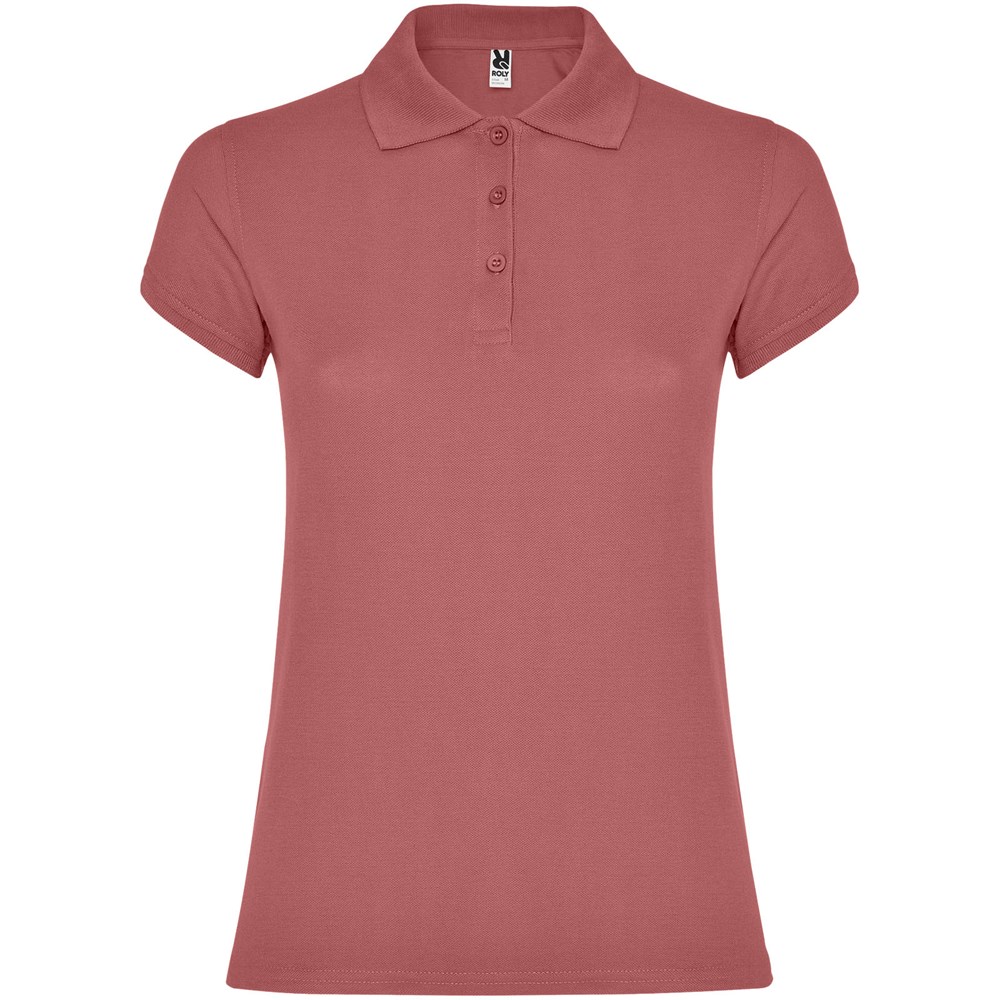 Star Poloshirt für Damen - Chrysanthemum Red
