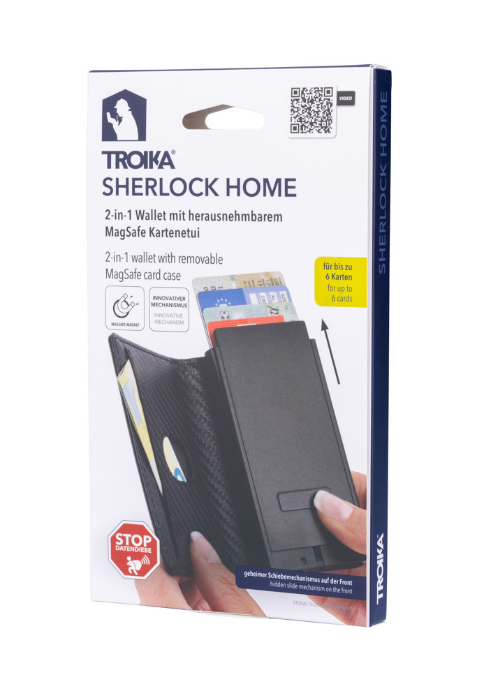 TROIKA 2-in-1 Wallet SHERLOCK HOME