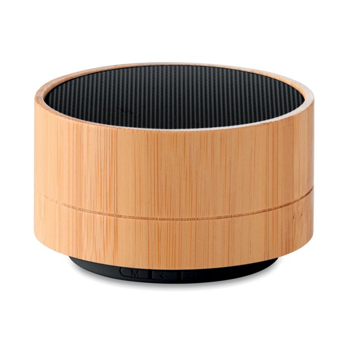 SOUND BAMBOO - Runder wireless Lautsprecher