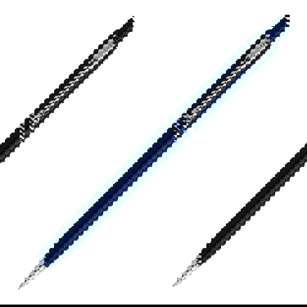 Kugelschreiber Raja Chrome hardcolour - Dunkelblau