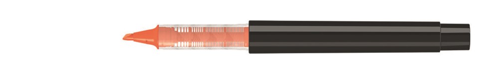 RECYCLED PET PEN PRO LIQEO - neonorange
