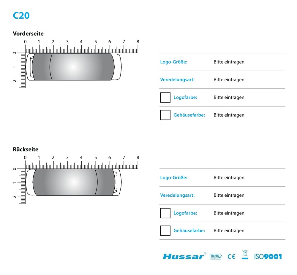 USB-Stick C20 USB 2.0 Flash Disk   2 GB SilberSilberUSB 2.0 Flash Disk 2 GB