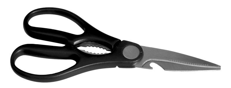 Haushaltsschere mit Flaschenöffner