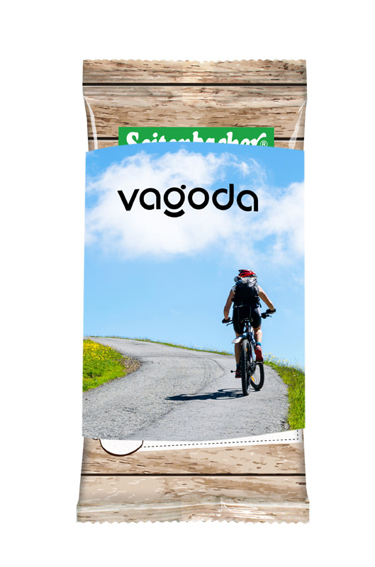 Seitenbacher Müsli-Portionsbeutel mit Banderole