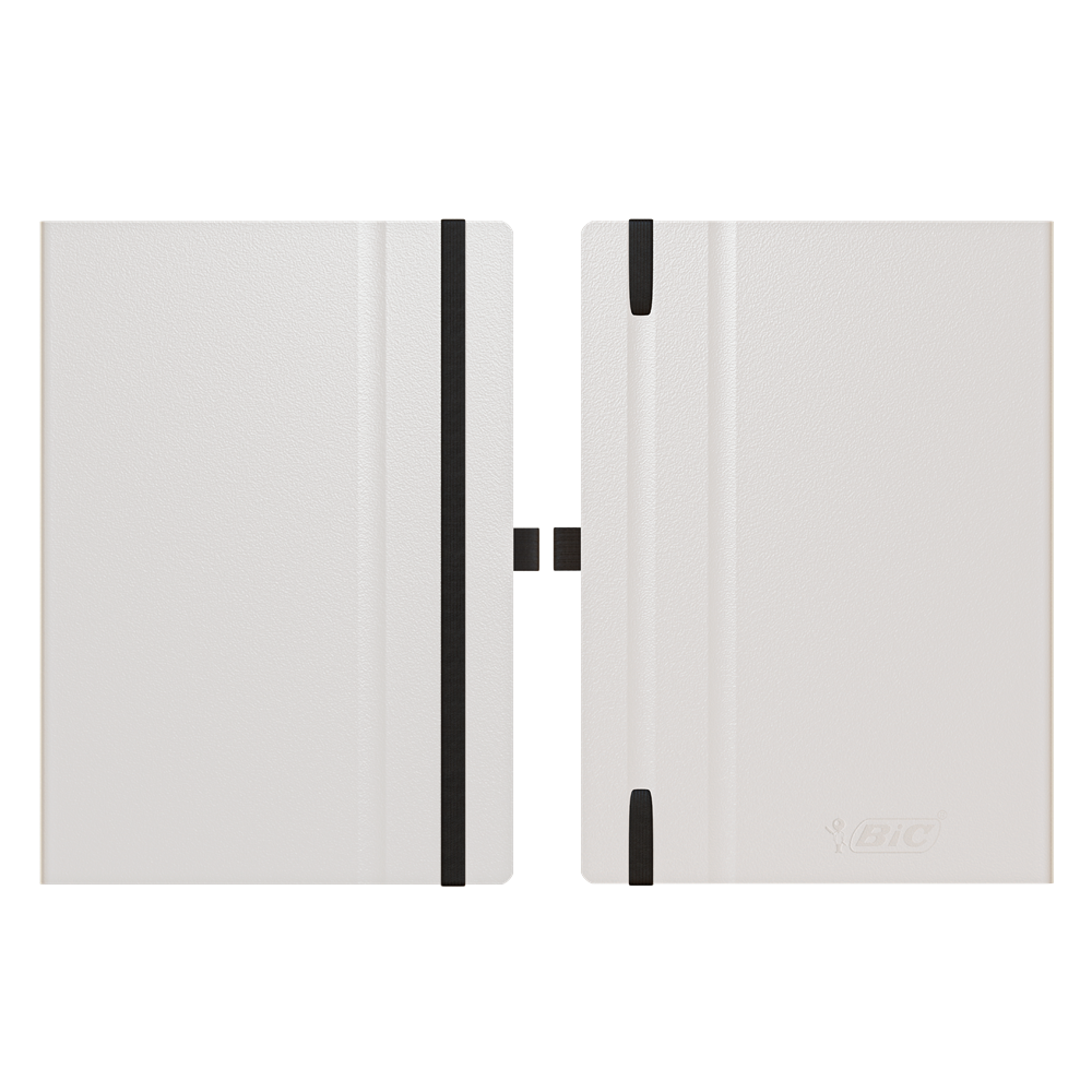 BIC® Partner A5 Hard Cover - Weißes Liniertes Papier