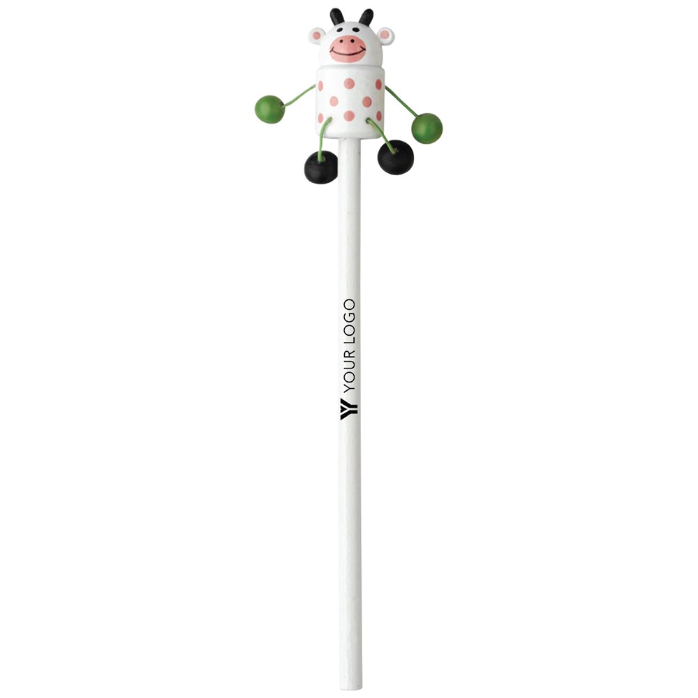 Bleistift mit Tierfiguren George