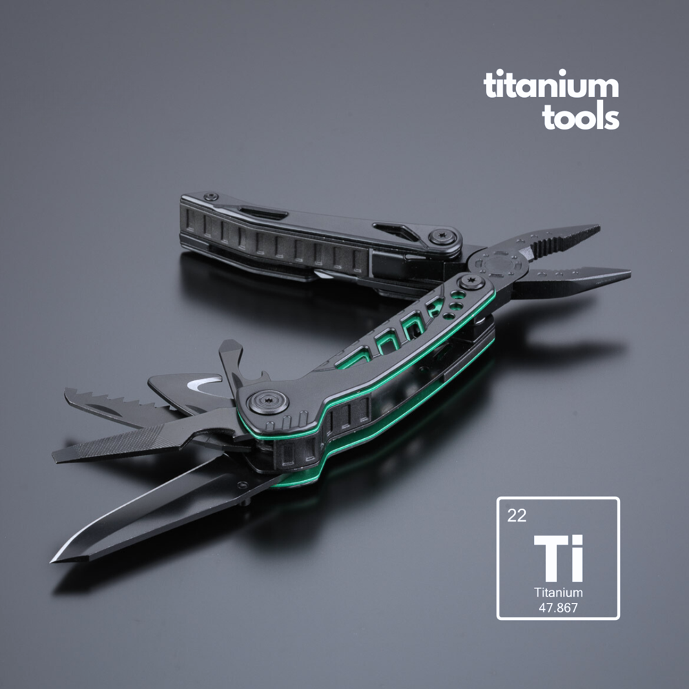 Optima Set I: multitool & mittlere taschenlampe