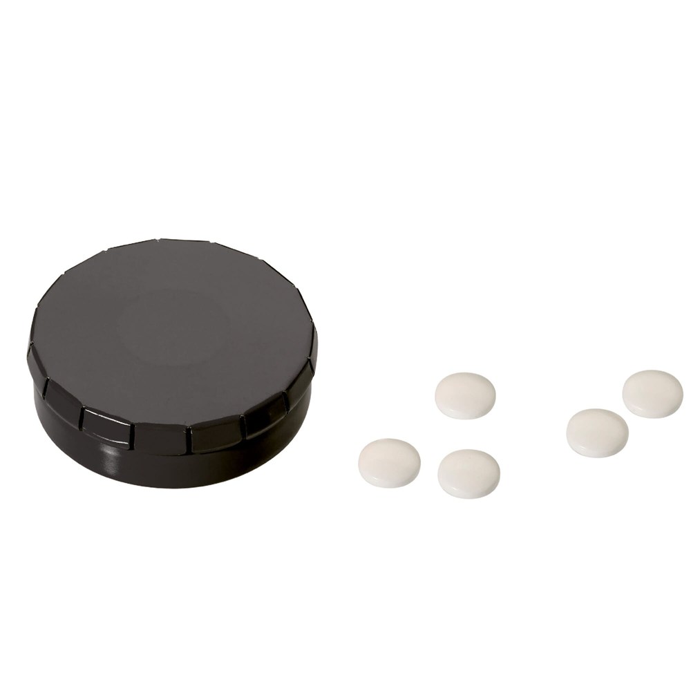 Pfefferminzdose One-Click - schwarz