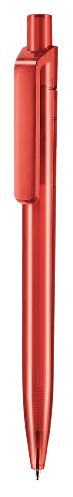 Kugelschreiber INSIDER TRANSPARENT - feuer-rot TR/FR