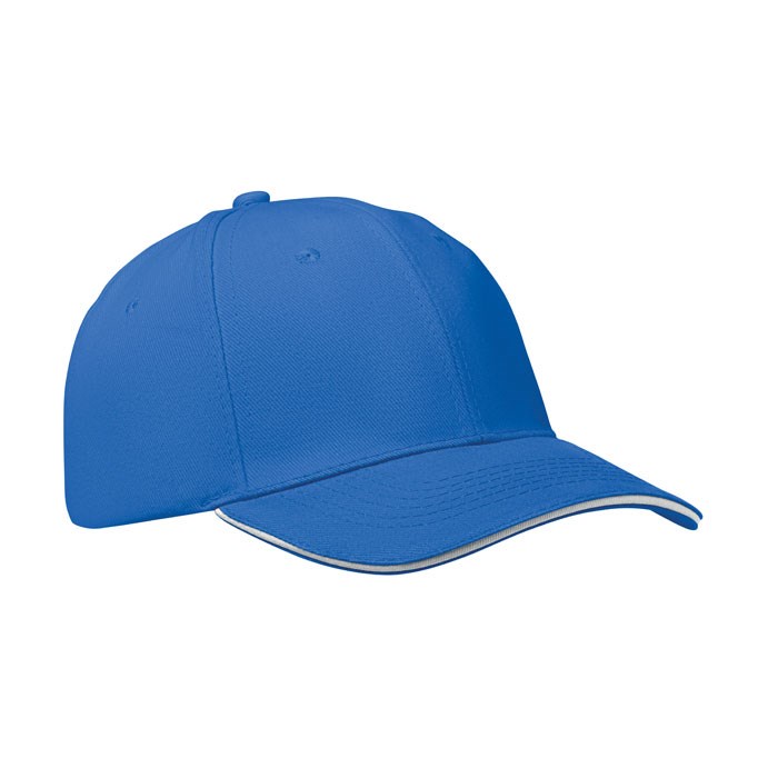 BUFFALO - 6-Panel-Baseball-Cap - weiß/blau