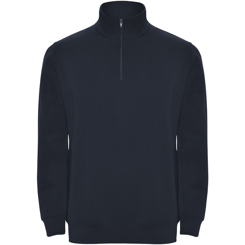 Aneto Pullover mit Viertelreißverschluss - Navy Blue