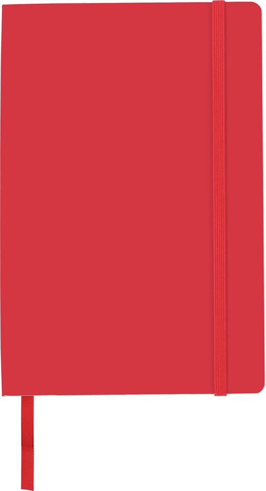 Notizbuch aus PU Mireia - rot