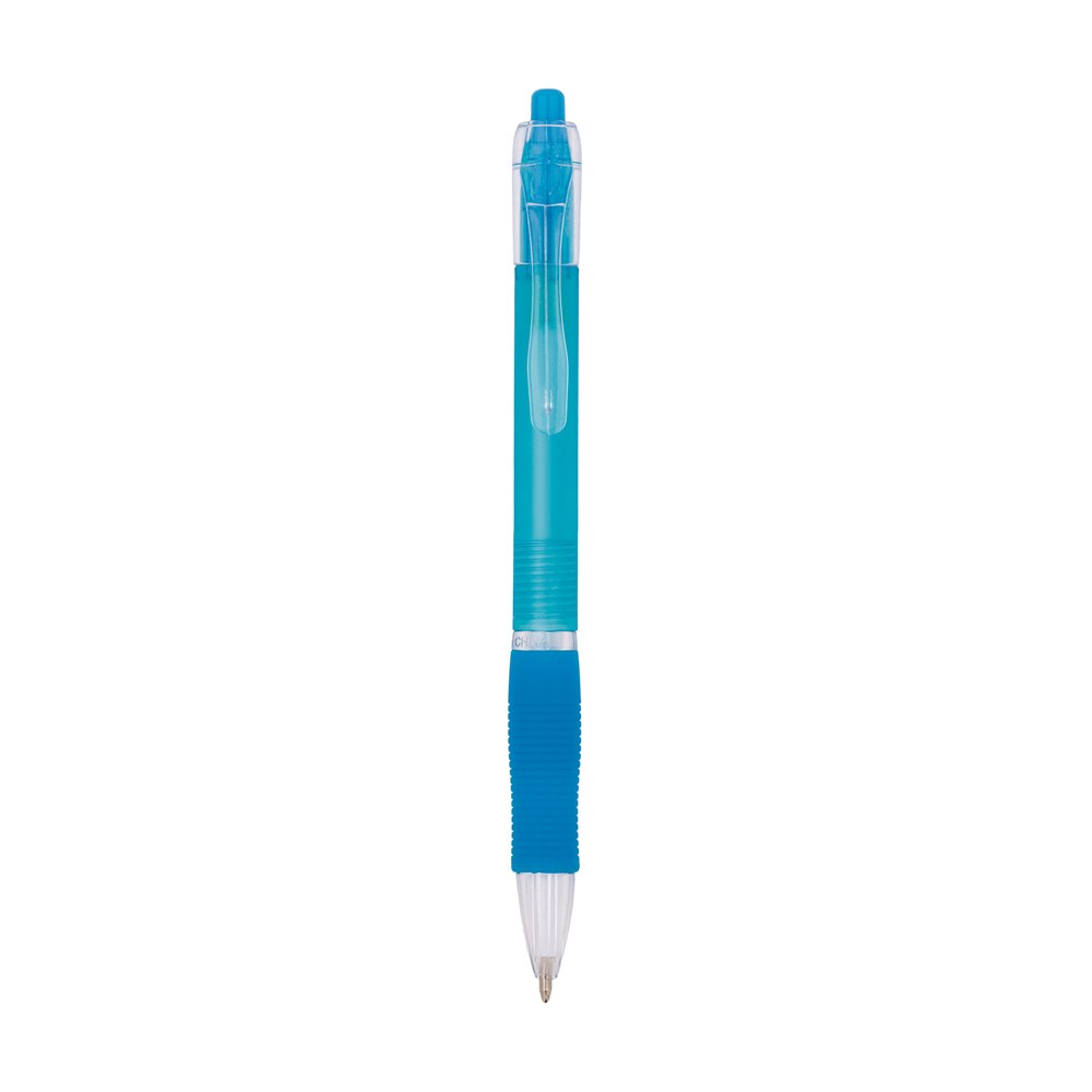 Click Kugelschreiber - Hellblau / Blaue Tinte