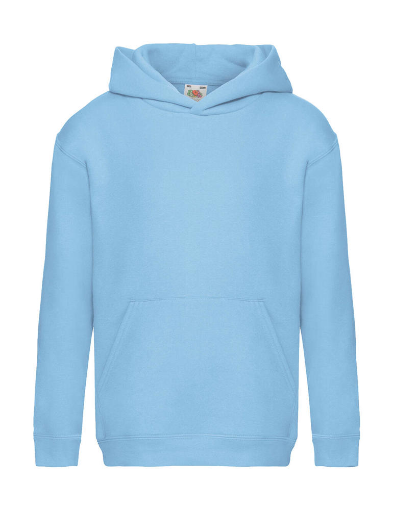Kids' Premium Hooded Sweat - Sky Blue