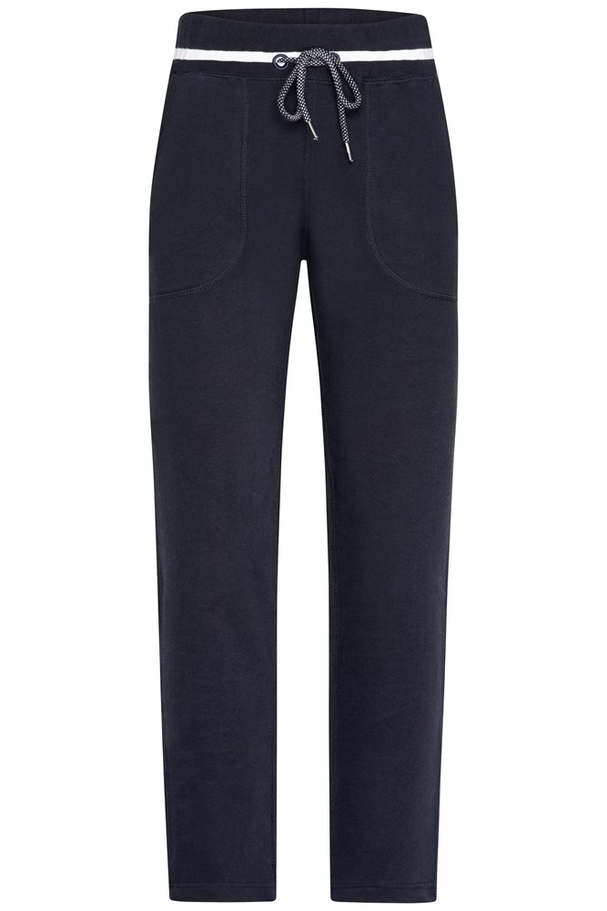 Ladies' Jog-Pants - Navy/white (ca. Pantone 296C
white)