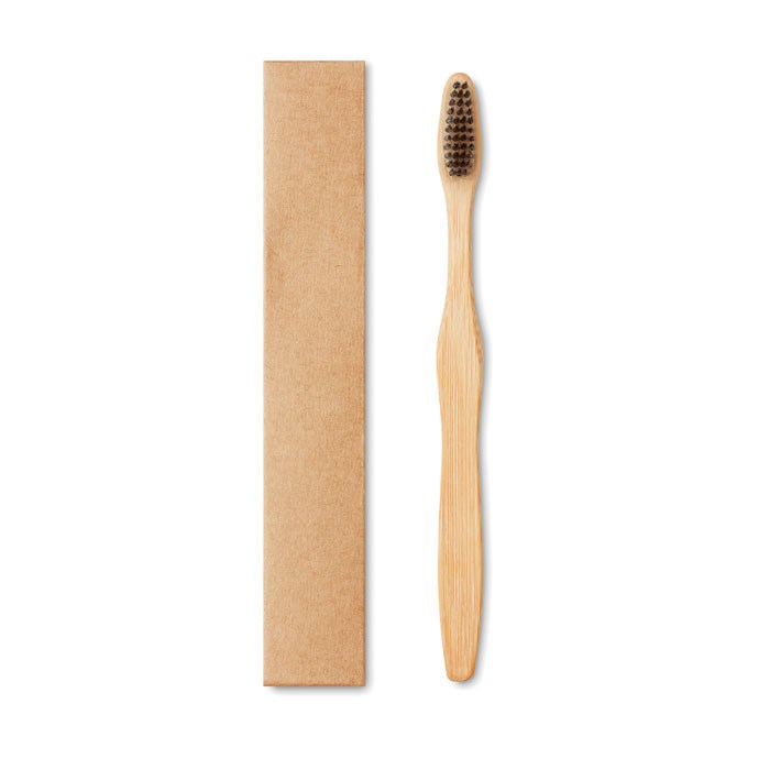 DENTOBRUSH - Zahnbürste Bambus - schwarz