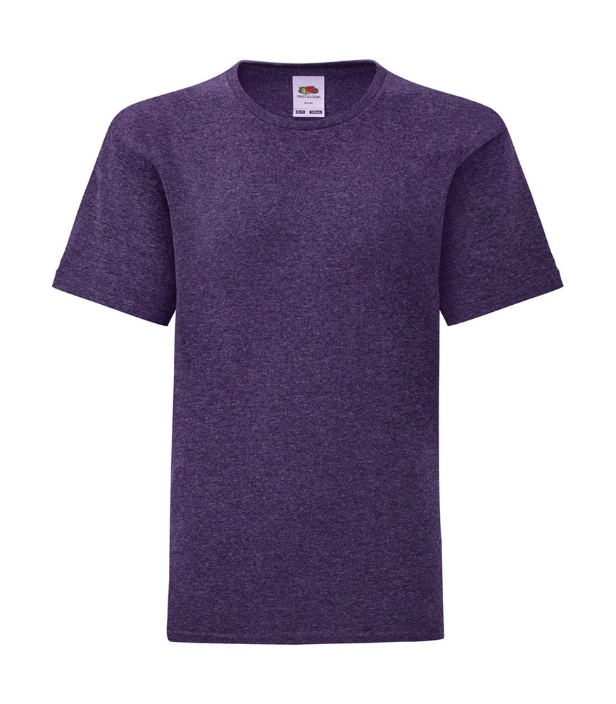 Kids' Iconic 150 T - Heather Purple