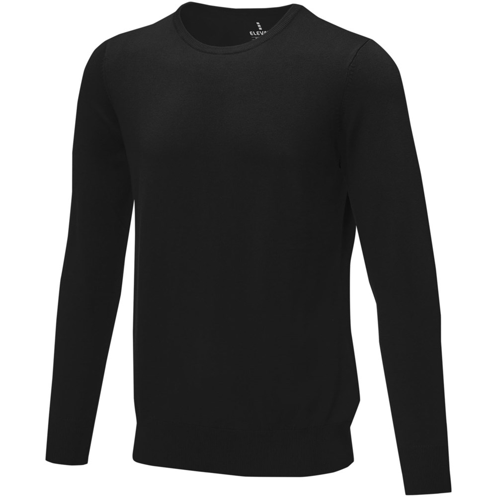 Merrit Pullover mit Rundhalsausschnitt für Herren - schwarz
