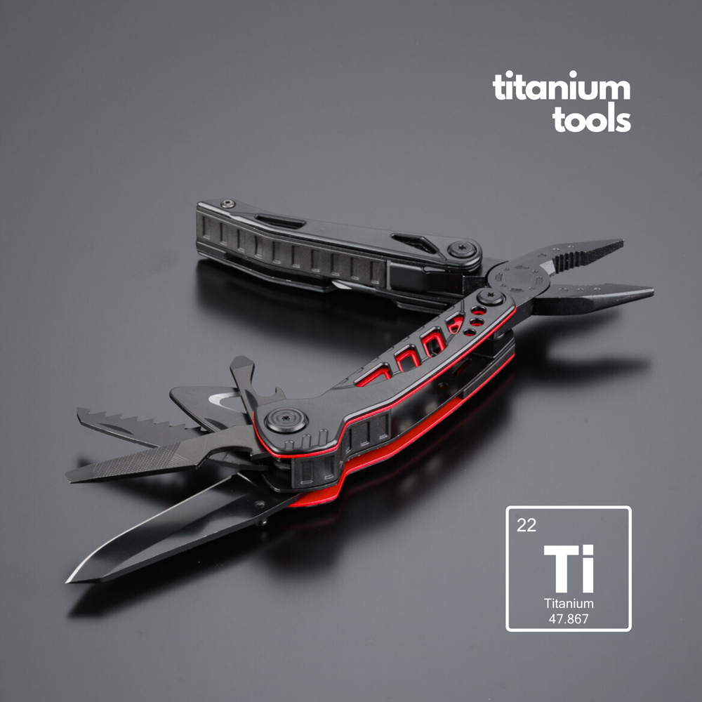 Optima Set II: Multitool, Taschenmesser und mittelgroße Taschenlampe